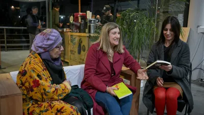 Norma Morandini, Rosario Romero y Luciana De Luca