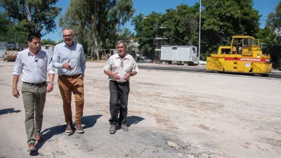 Obras en el Parque Berduc