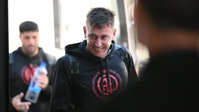 Patronato llega al estadio