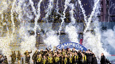 Eric Remedi campeón con Peñarol