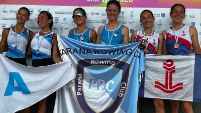 Remo: Lisa Farías y Carmen Zárate Bosco le dieron a Rowing un histórico título en Tigre