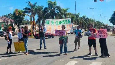 protesta universitarios Oro Verde