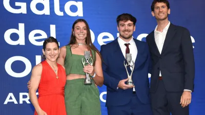 Violeta Figueroa y Matías Etchevers