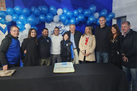 Viale Football Club celebró su centenario con presencia de autoridades provinciales