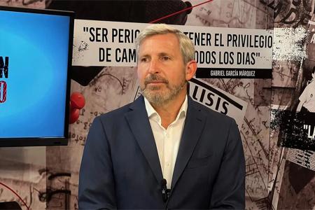 Rogelio Frigerio en el programa “Cuestión de Fondo” (Canal 9, Paraná).