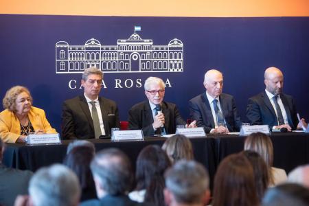 Stella Maris Martínez, Horacio Rosatti, Mariano Cúneo Libarona, Eduardo Casal y Mariano Borinsky.