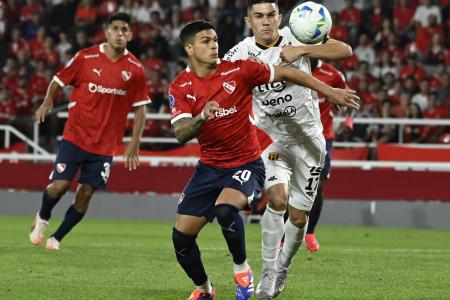 Copa Sudamericana: Independiente venció a Guaraní y alcanzó la cima del Grupo A
