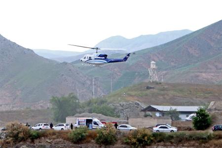 Sigue la búsqueda del helicóptero donde viajaba el presidente de Irán, Ebrahim Raisi.