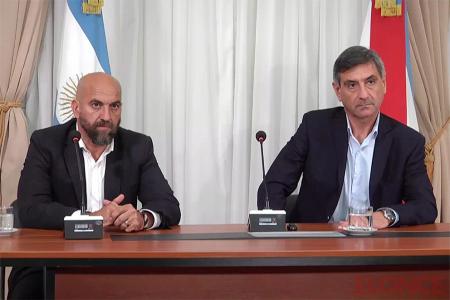 Mariano Gallegos y Ricardo García, los interventores del IOSPER.