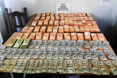 Imagen de archivo de un operativo realizado por el Escuadrón Nº 56 Gualeguaychú de la Gendarmería Nacional.