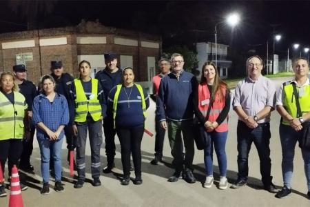 En Herrera se desarrolló un inédito operativo de tránsito que involucró a cuatro Municipios del Departamento Uruguay.