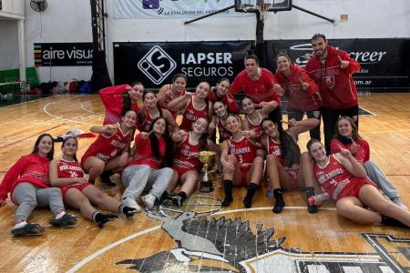 Básquet: Rocamora no dejó dudas y levantó la Copa de Oro U15 en Paraná