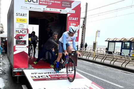 Ciclismo adaptado: entrerrianos participaron de la Copa del Mundo de Ruta en Bélgica