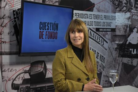 La ministra Sonia Velázquez en el programa Cuestión de Fondo (Canal 9, Litoral), analizó la situación post Covid-19 como consecuencia de los trabajadores de la Salud.