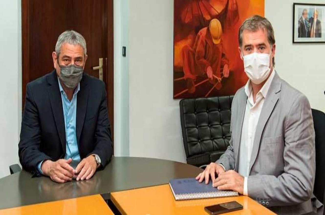 El intendente de Gualeguaychú se reunió con el ministro Ferraresi