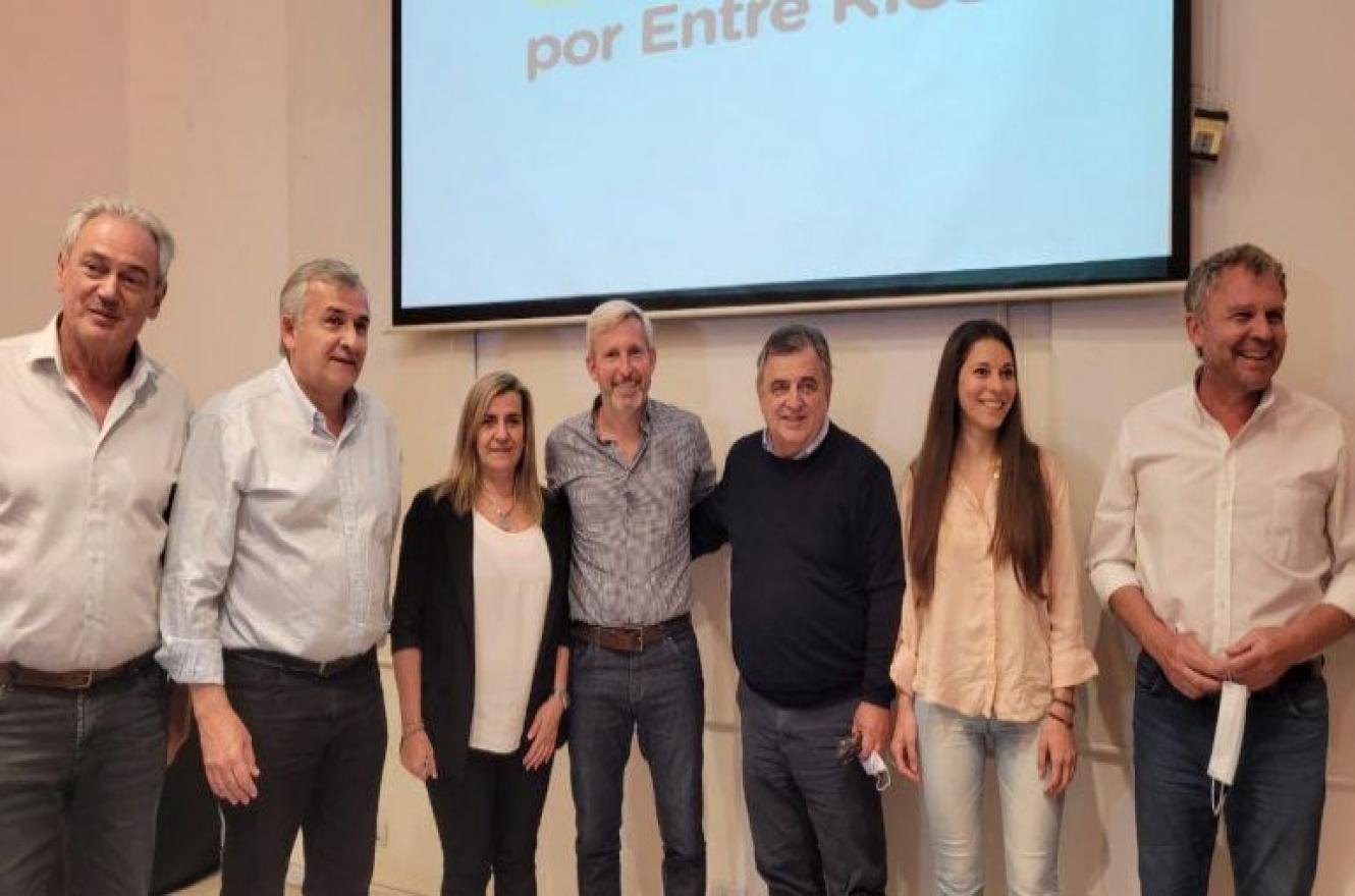 En Paraná, Morales y Negri dieron su apoyo a la lista que encabeza Frigerio