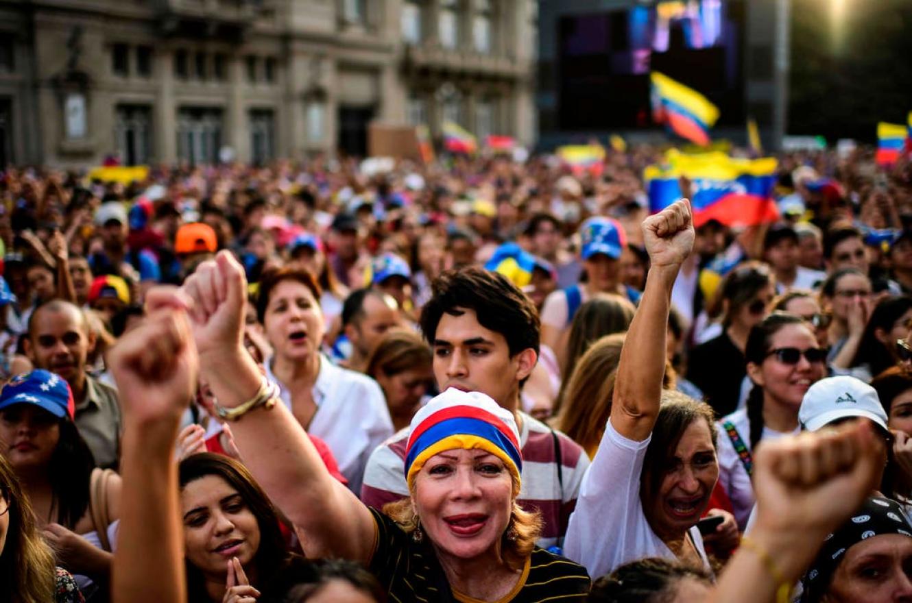 Venezolanos en Argentina.