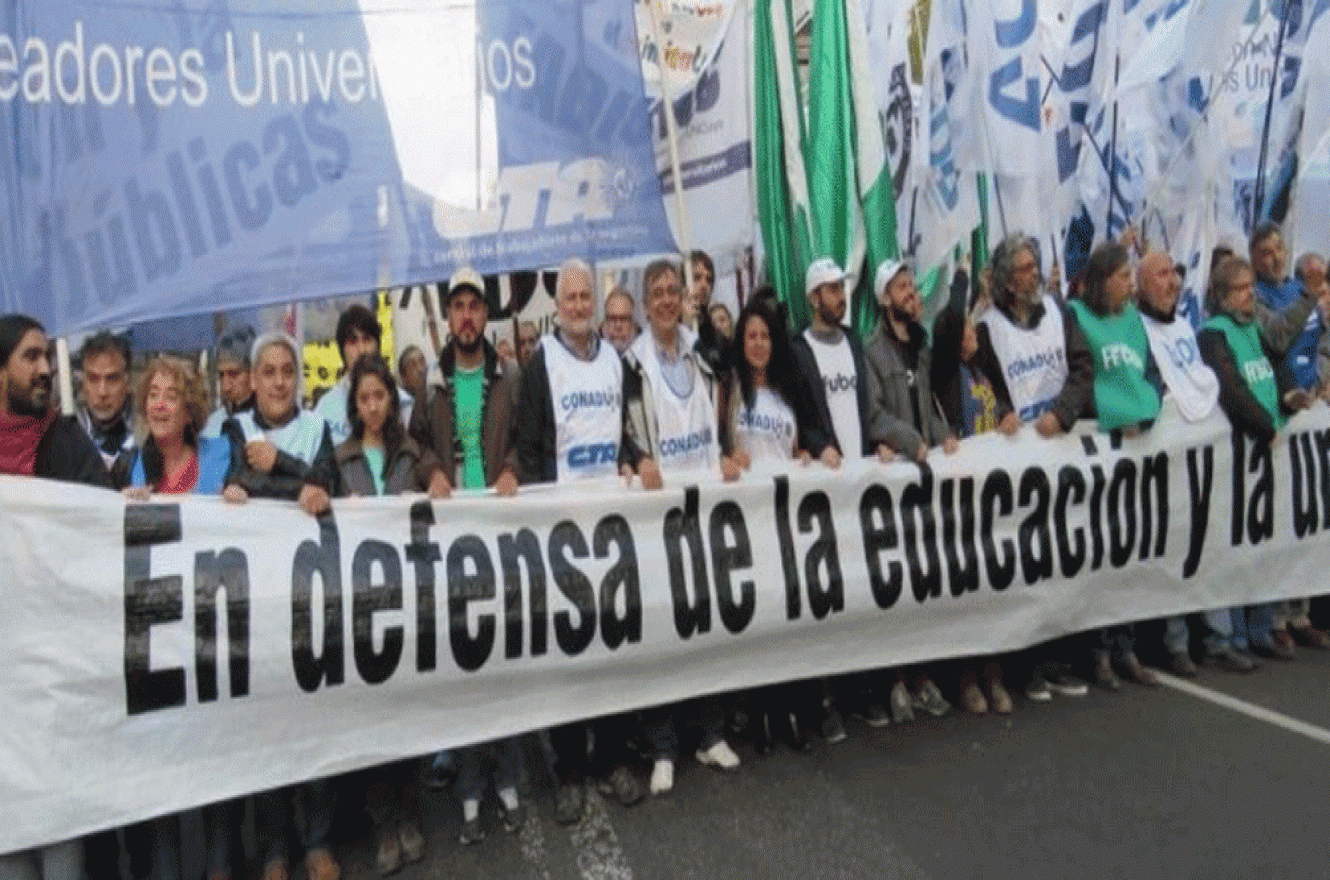 Gremios universitarios.