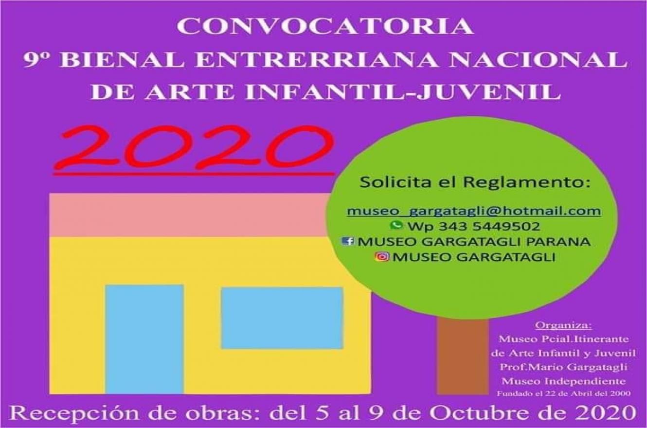 9° Bienal Entrerriana de Arte Infantil Prof. Mario Gargatagli