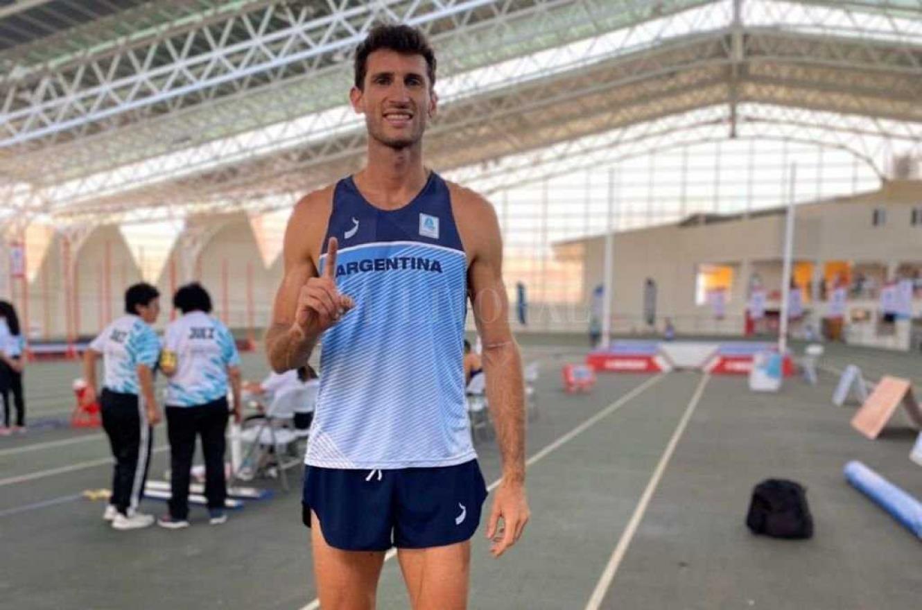 Atletismo: Germán Chiaraviglio eligió Concordia para volver a los entrenamientos
