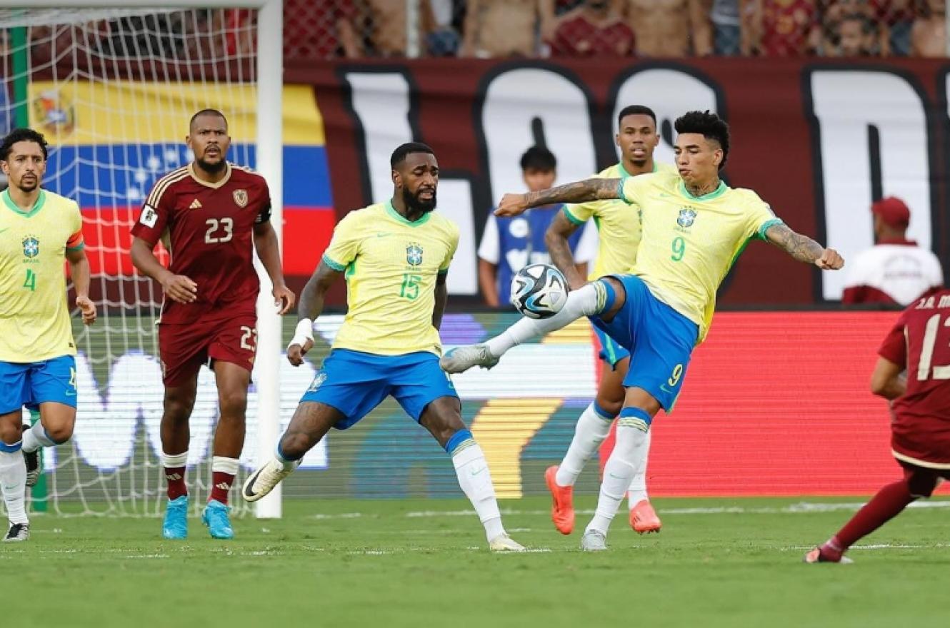 Brasil tuvo para ganarlo, pero apenas empató en su visita a Venezuela en Maturín