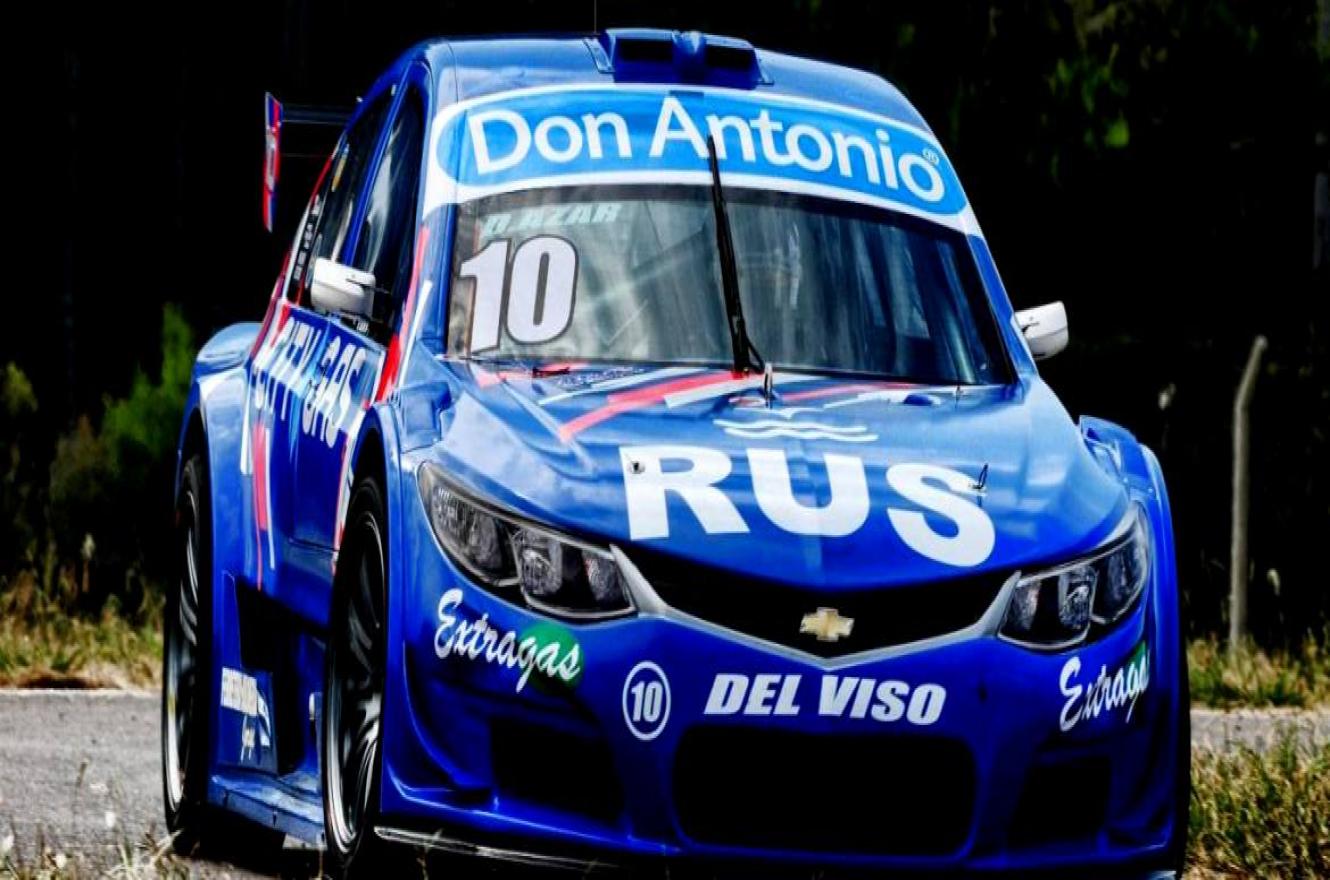 Diego Azar marcó el ritmo de los ensayos del Top Race en “La Histórica”