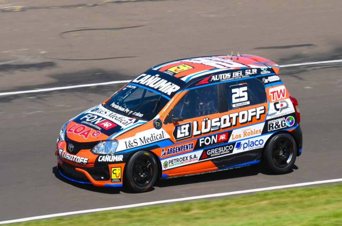 Renzo Blotta logró la pole provisoria de la Clase 2 del Turismo Nacional en Paraná