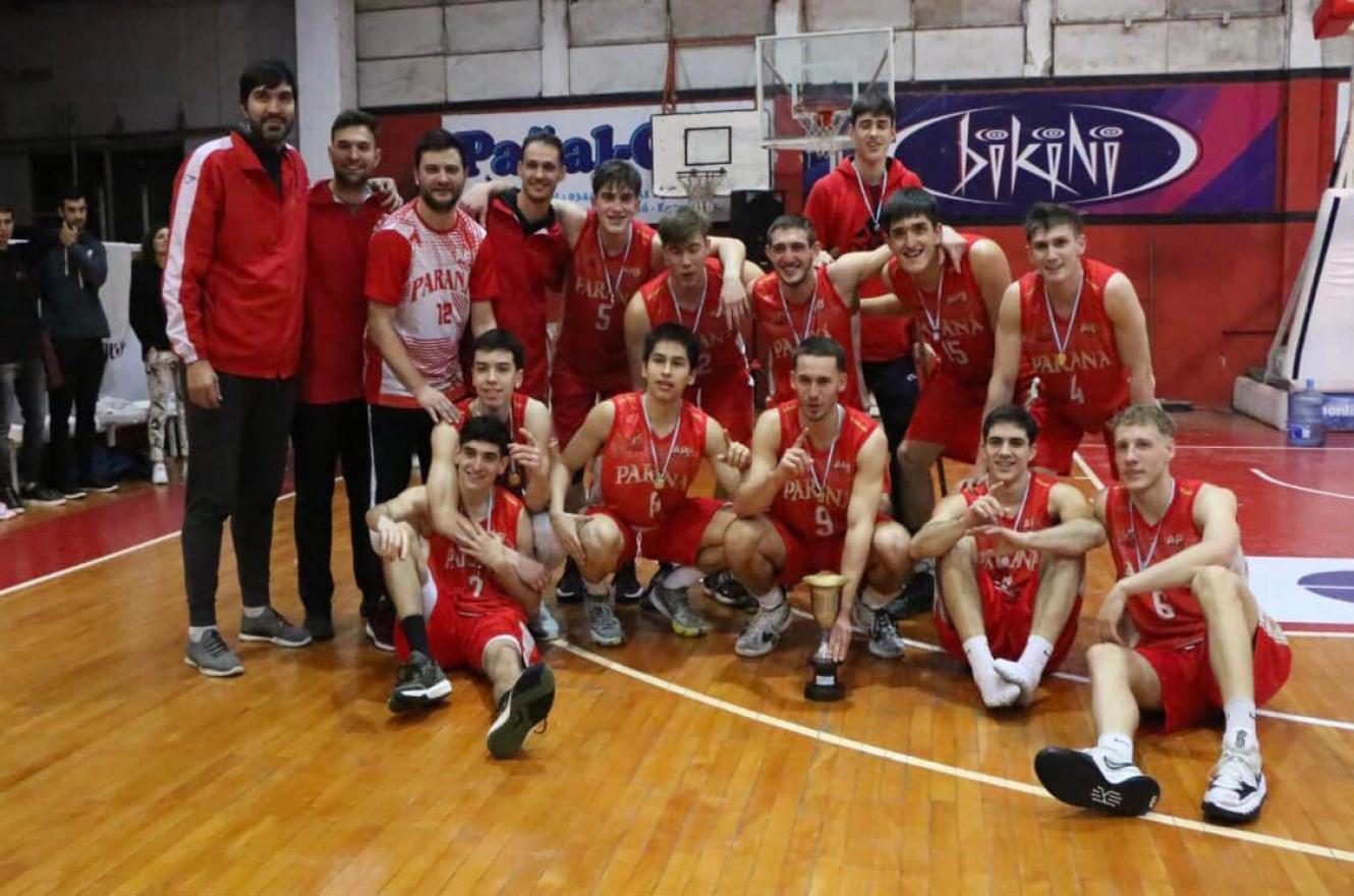 Básquet: Paraná retuvo el título en el Campeonato Entrerriano U19