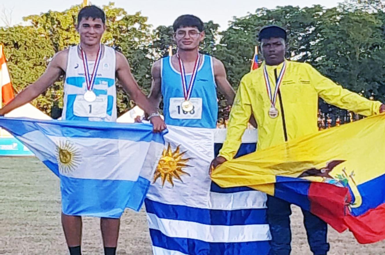 Dos atletas entrerrianos, medallistas en el inicio de los Juegos Sudamericanos Escolares