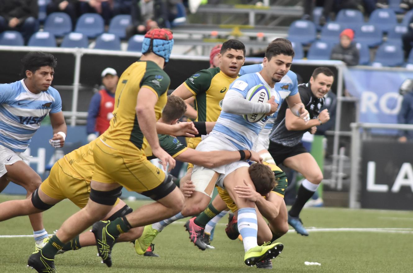 Rugby: Australia fue mucho para el sueño de “Los Pumitas” en el Mundial Juvenil