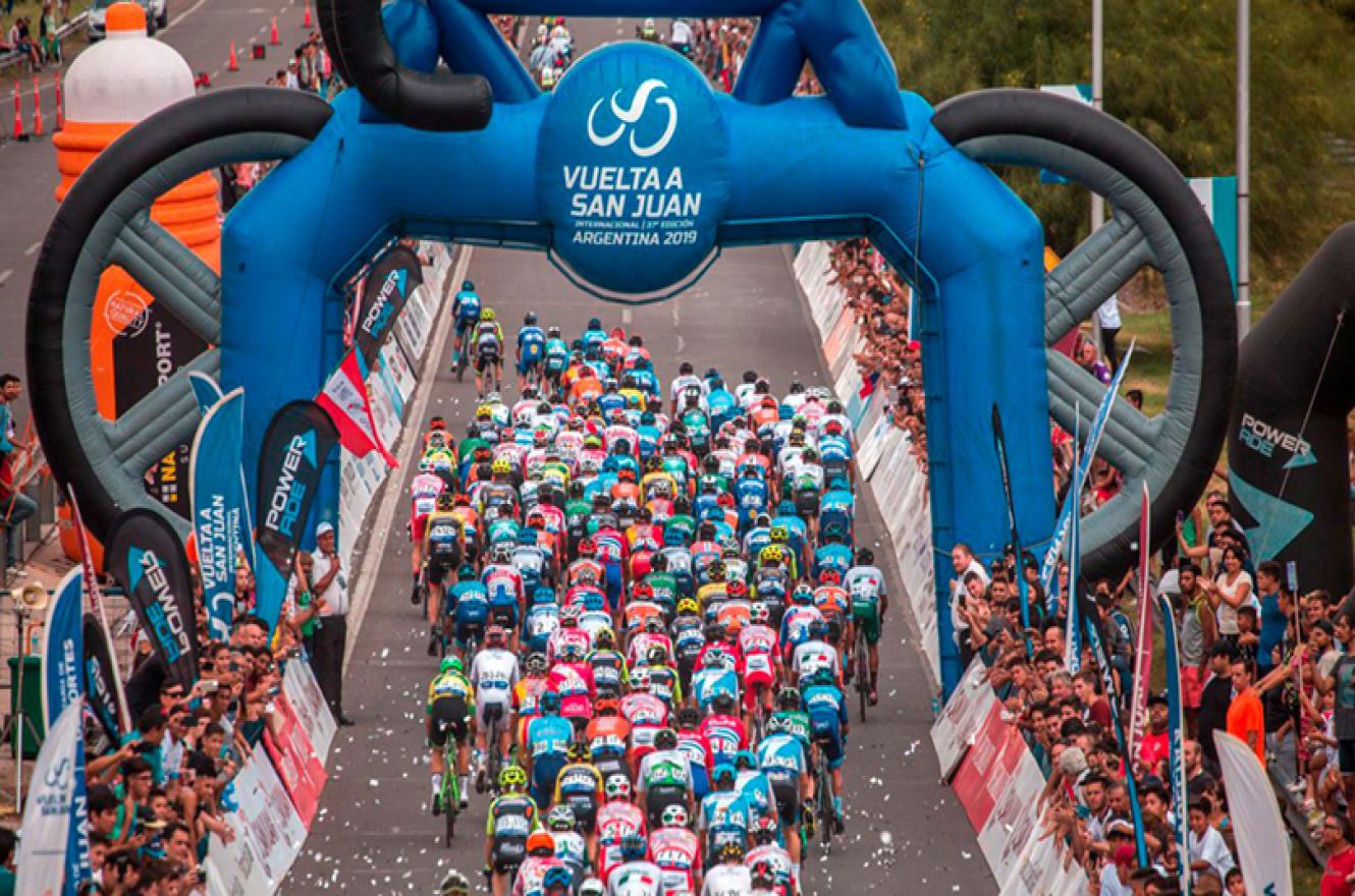 Ciclismo: por la pandemia de coronavirus se suspendió la Vuelta a San Juan