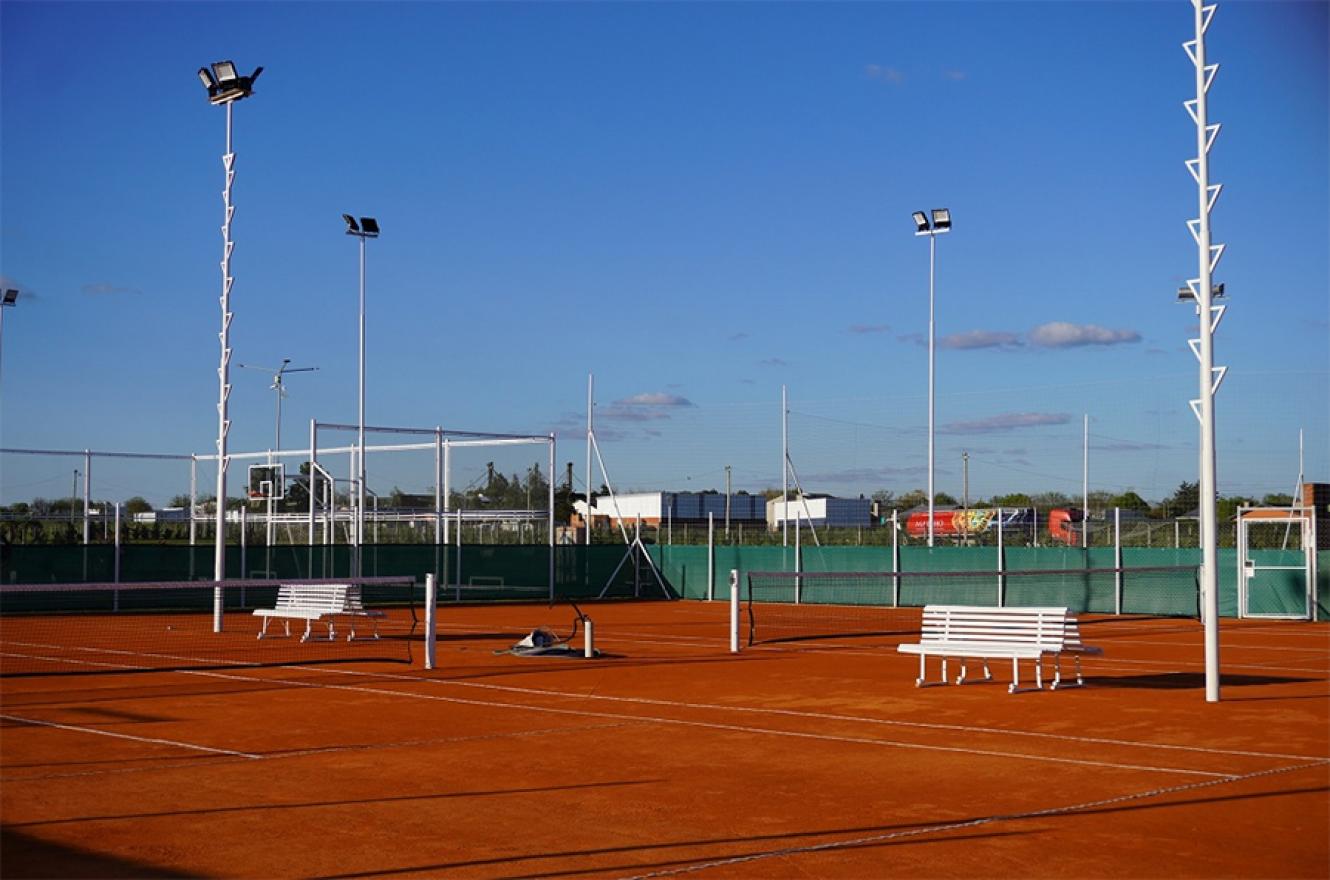 El Polideportivo Municipal de Aldea San Antonio es un ejemplo en el Departamento Gualeguaychú.