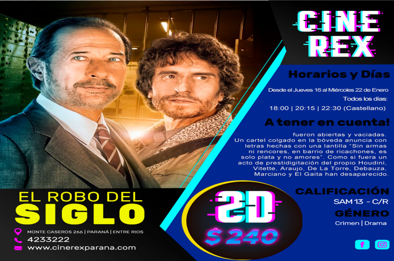 Cine Rex  y Cine Circulo 