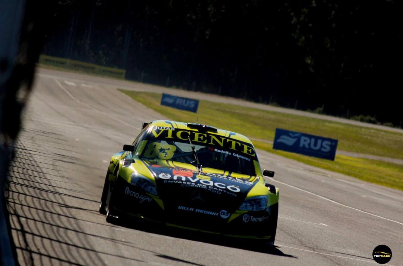 Diego Azar marcó el ritmo de la primera jornada del Top Race en Concepción del Uruguay
