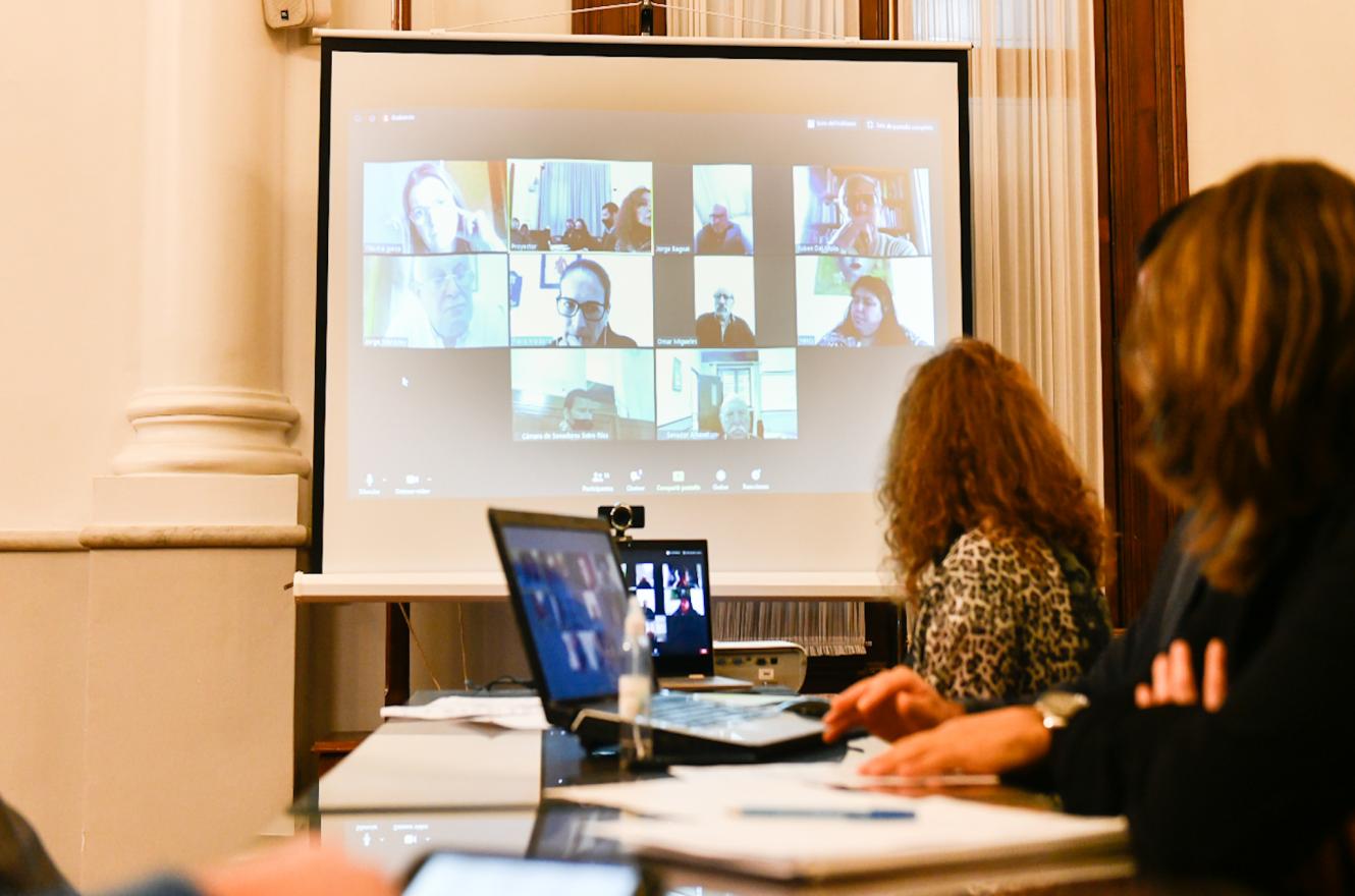 Senado Entre Ríos reunión virtual de comisiones