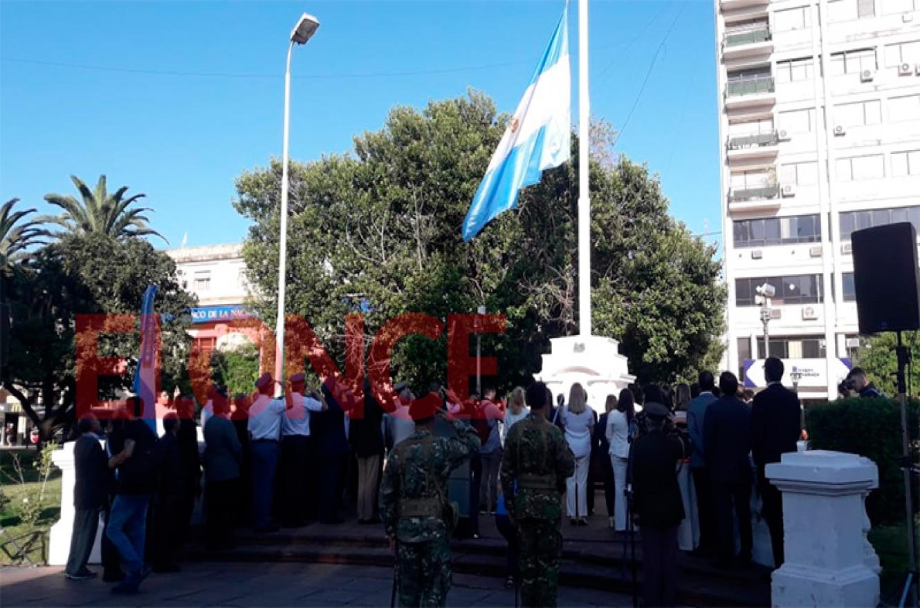 acto oficial Combate de San Lorenzo