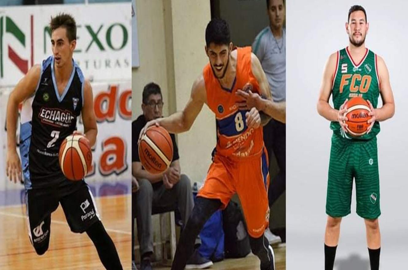 Básquet: Echagüe anunció las llegadas de Zustovich, Silva y Chervo