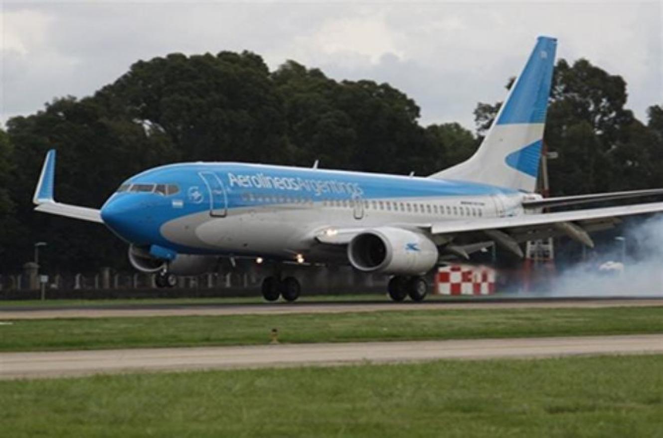 avión Aerolíneas 