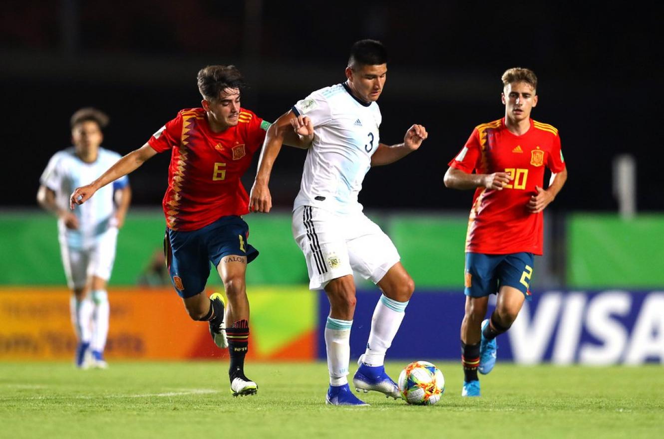 Mundial Sub 17: Argentina empató sin goles en su debut frente a España