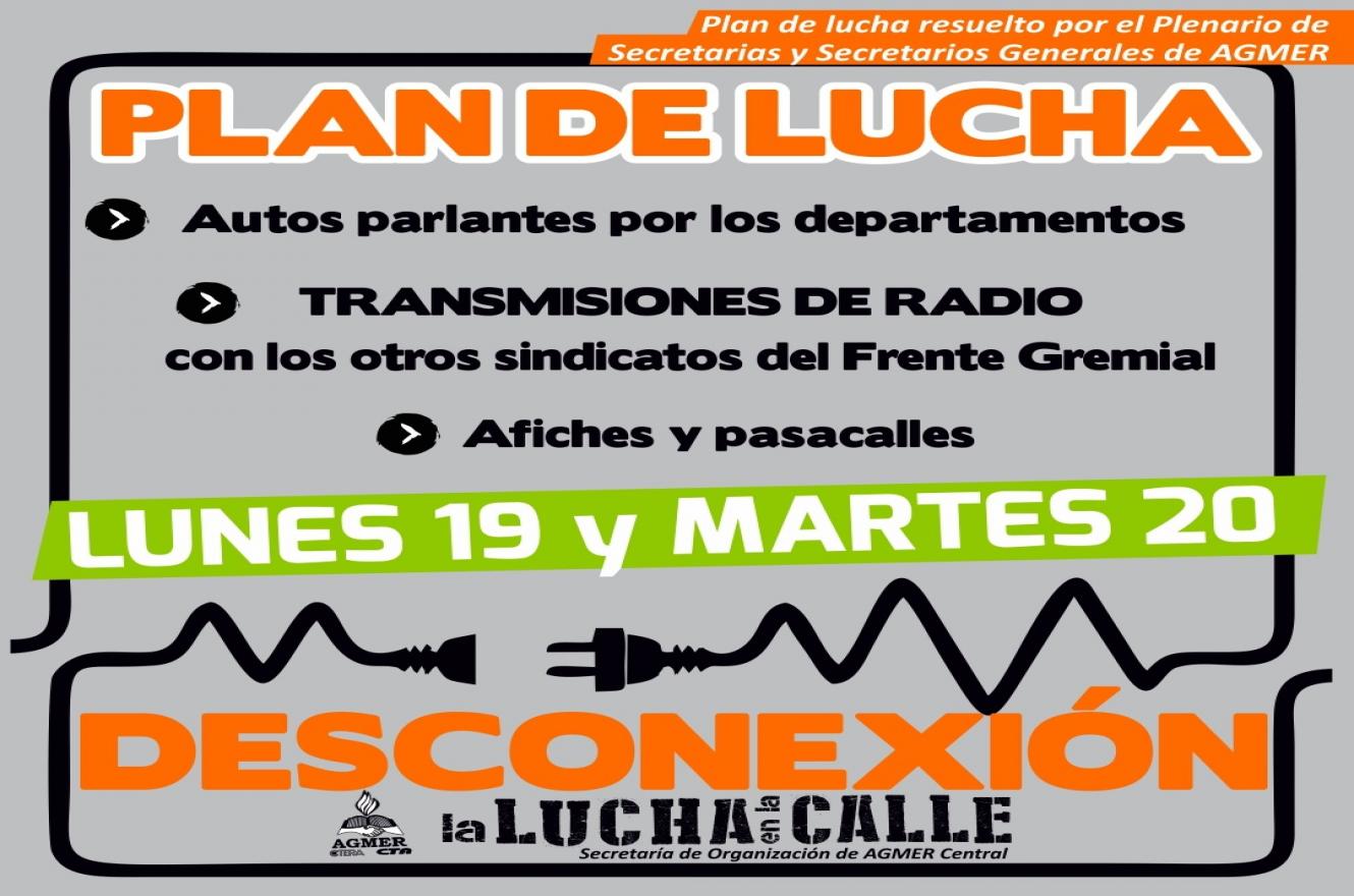 desconexión virtual AGMER 