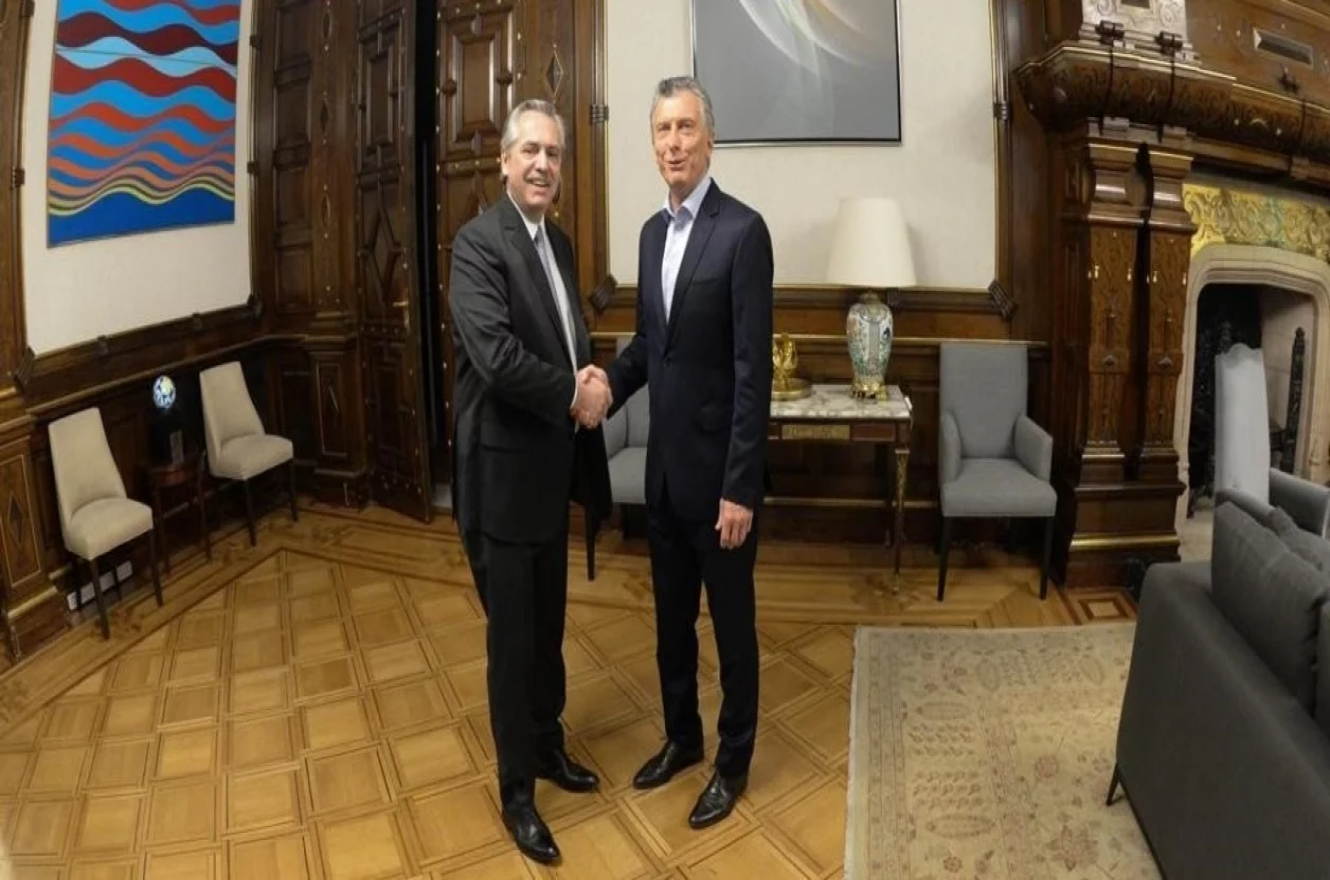 Mauricio Macri y Alberto Fernández