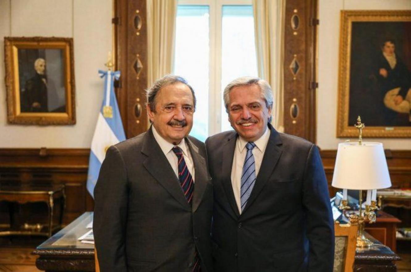 Alfonsín y Fernández