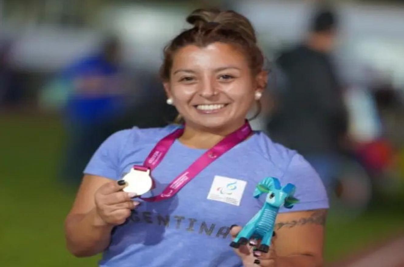 La entrerriana Ruiz Díaz sumó dos medallas y un récord en el Grand Prix de Xalapa