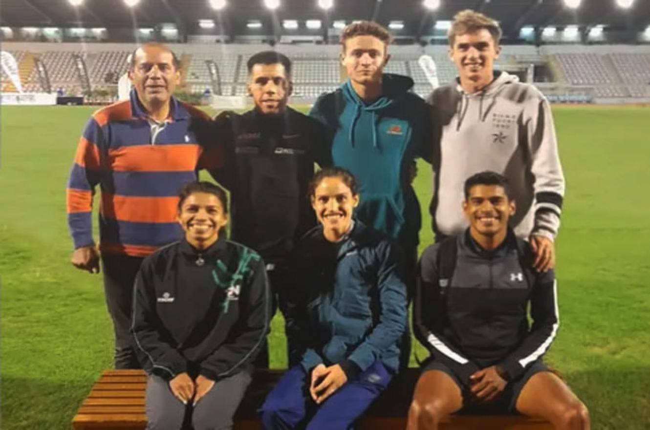 El entrerriano Antonio Silio acompañó a atletas argentinos en Portugal