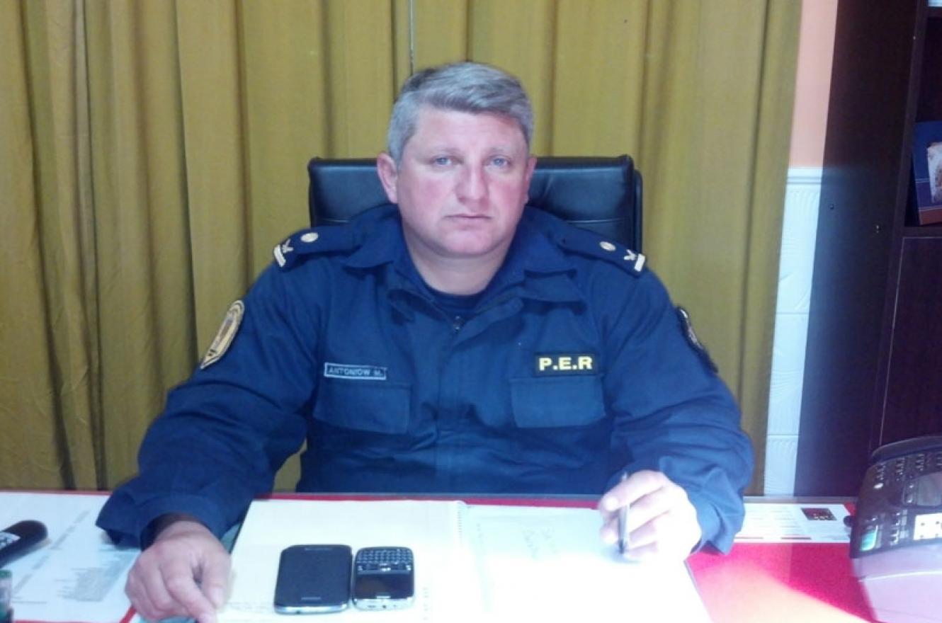 Jefe de la Departamental de Policía de Paraná, Marcos Antoniow