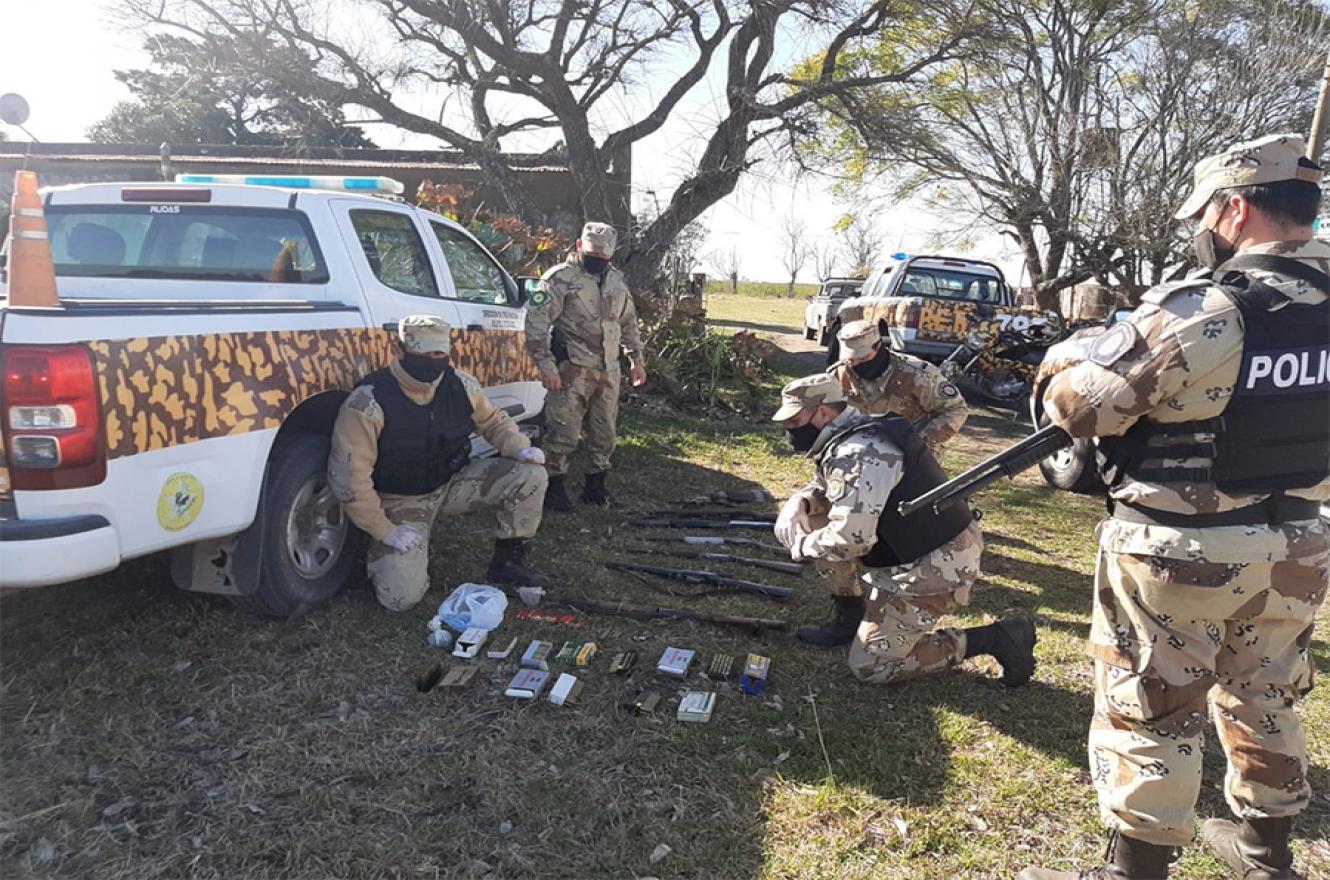 En Gualeguaychú como en Islas este año se produjo uno de los mayores secuestros de armas de fuego, lo que redunda en una mayor prevención en materia de seguridad rural.