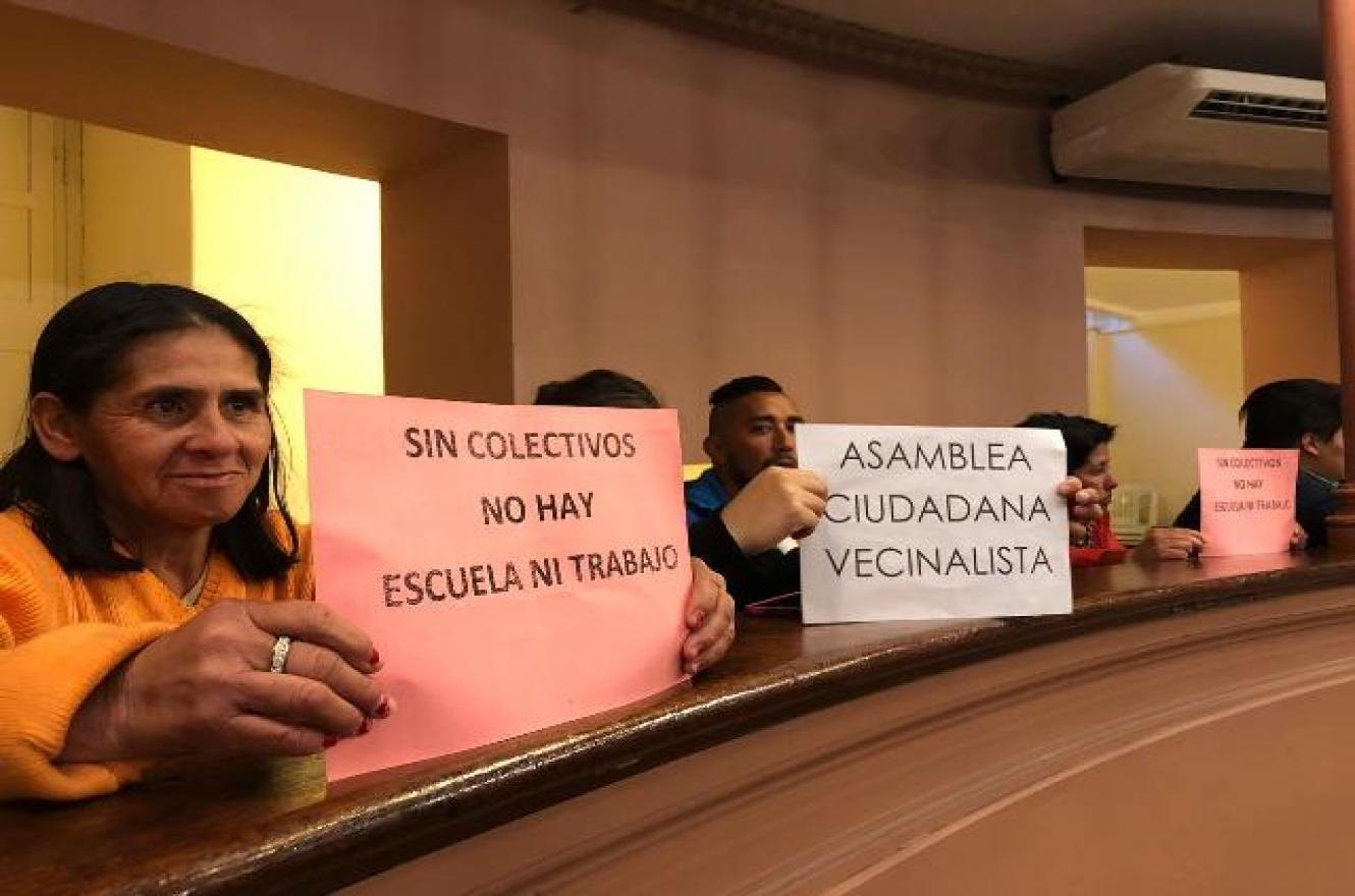 La Asamblea Vecinalista en la sesión del 13 de agosto