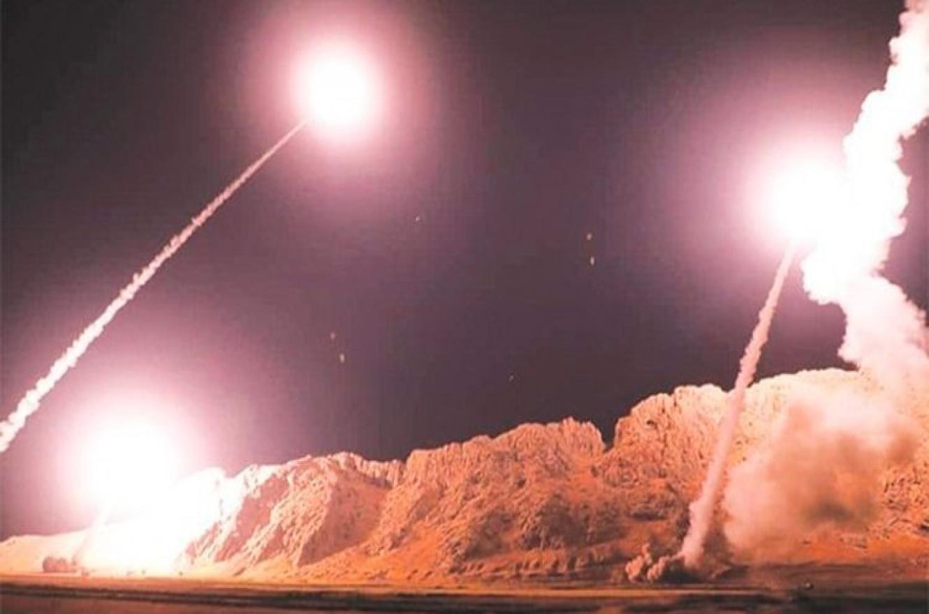Irán atacó con misiles instalaciones militares estadounidenses en Irak