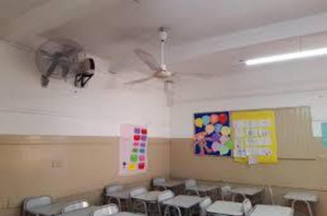 Amet pidió oficialmente a Educación “un protocolo para actuar en días de extremo calor”.