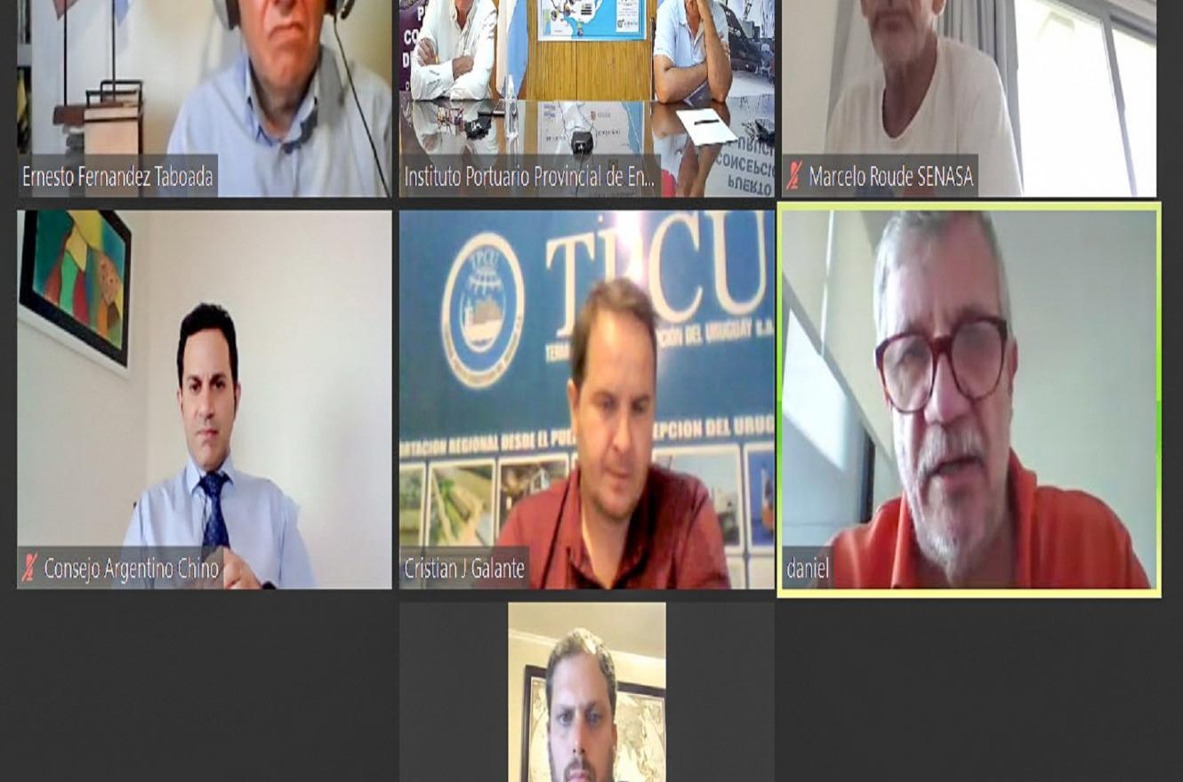 reunión puertos empresas chinas